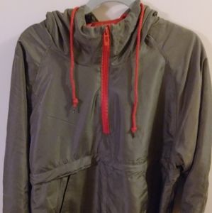🔴(3 for $10)🔴 Yoki men's sz L, gray 1/4 Zipup jacket